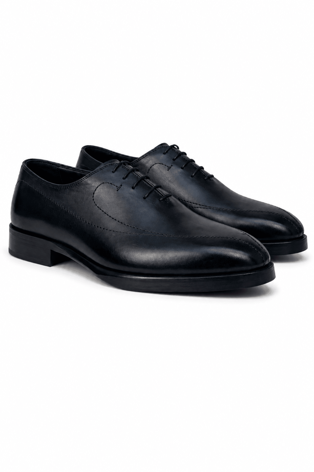 Claudio Lugli Hand-Painted Black Leather Shoes — men's statement footwear