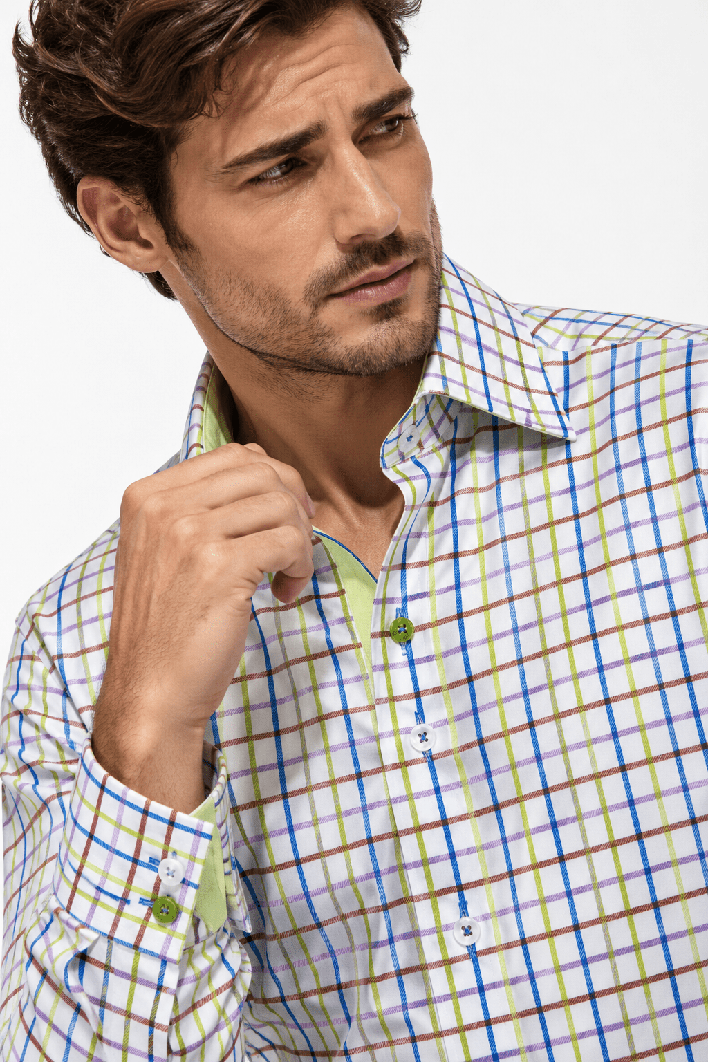 Harlequin Check Shirt - Claudio Lugli Shirts
