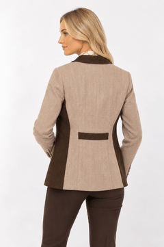 HERITAGE HERRINGBONE RIDING WOMENS JACKET - Claudio Lugli Shirts