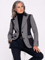 HERITAGE HERRINGBONE RIDING WOMENS JACKET - Claudio Lugli Shirts