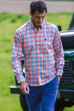 HERITAGE TATTERSALL CHECK CL2536 MULTICOLOR - Claudio Lugli Shirts