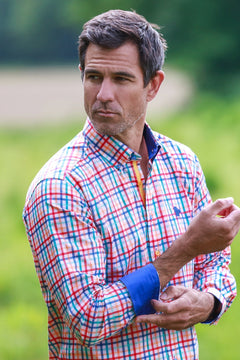 HERITAGE TATTERSALL CHECK CL2536 MULTICOLOR - Claudio Lugli Shirts