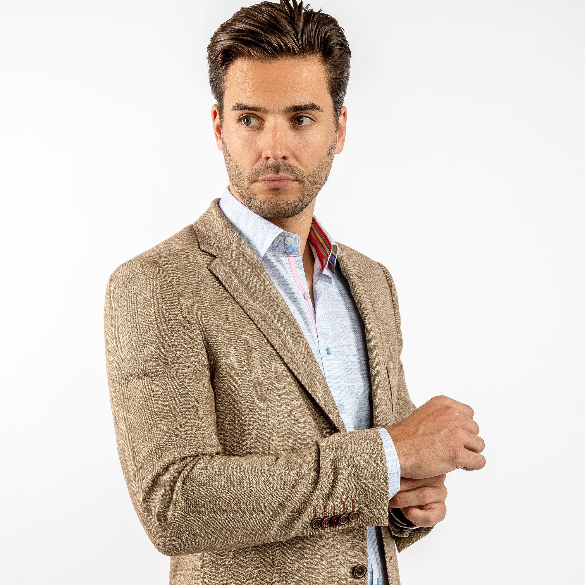 JUHA FANCY TWEED NO-COLLAR JACKET 25AW 4 JUHA : FANCY TWEED NO