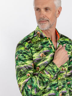 Highland Cow Photographic Print Shirt - Claudio Lugli Shirts