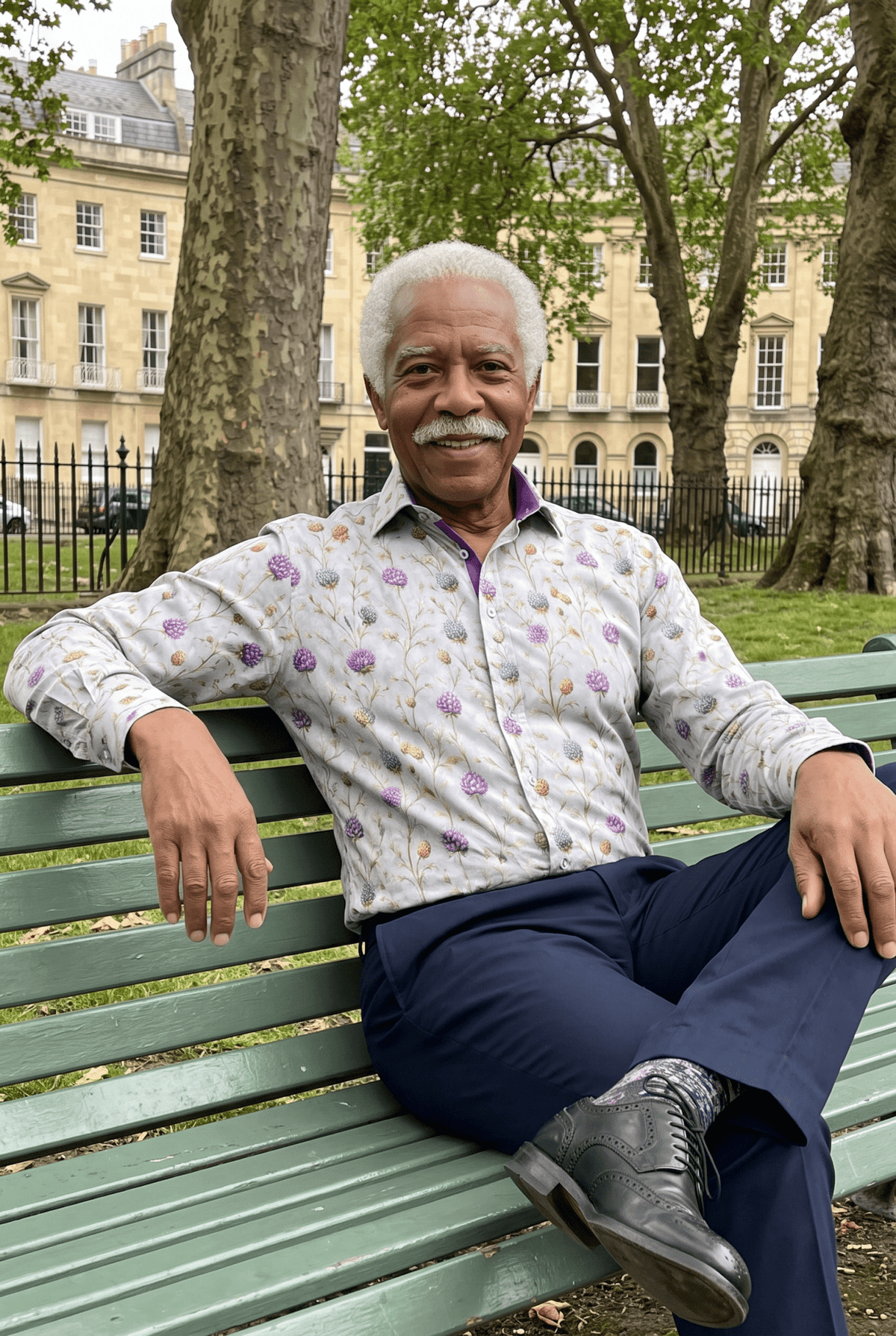 Highland Thistles Print Shirt - Claudio Lugli Shirts