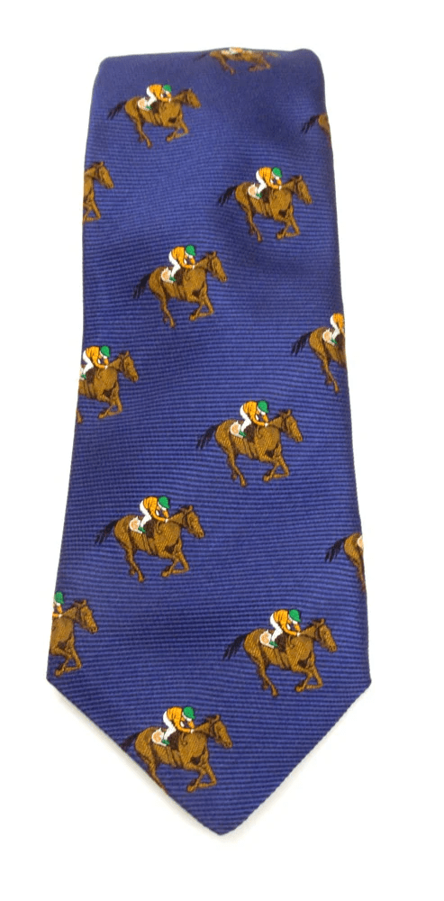 Horse Racing Silk Neck - Tie by Van Buck - Claudio Lugli Shirts