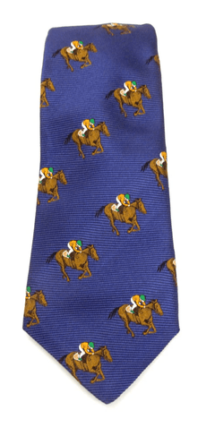 Horse Racing Silk Neck - Tie by Van Buck - Claudio Lugli Shirts
