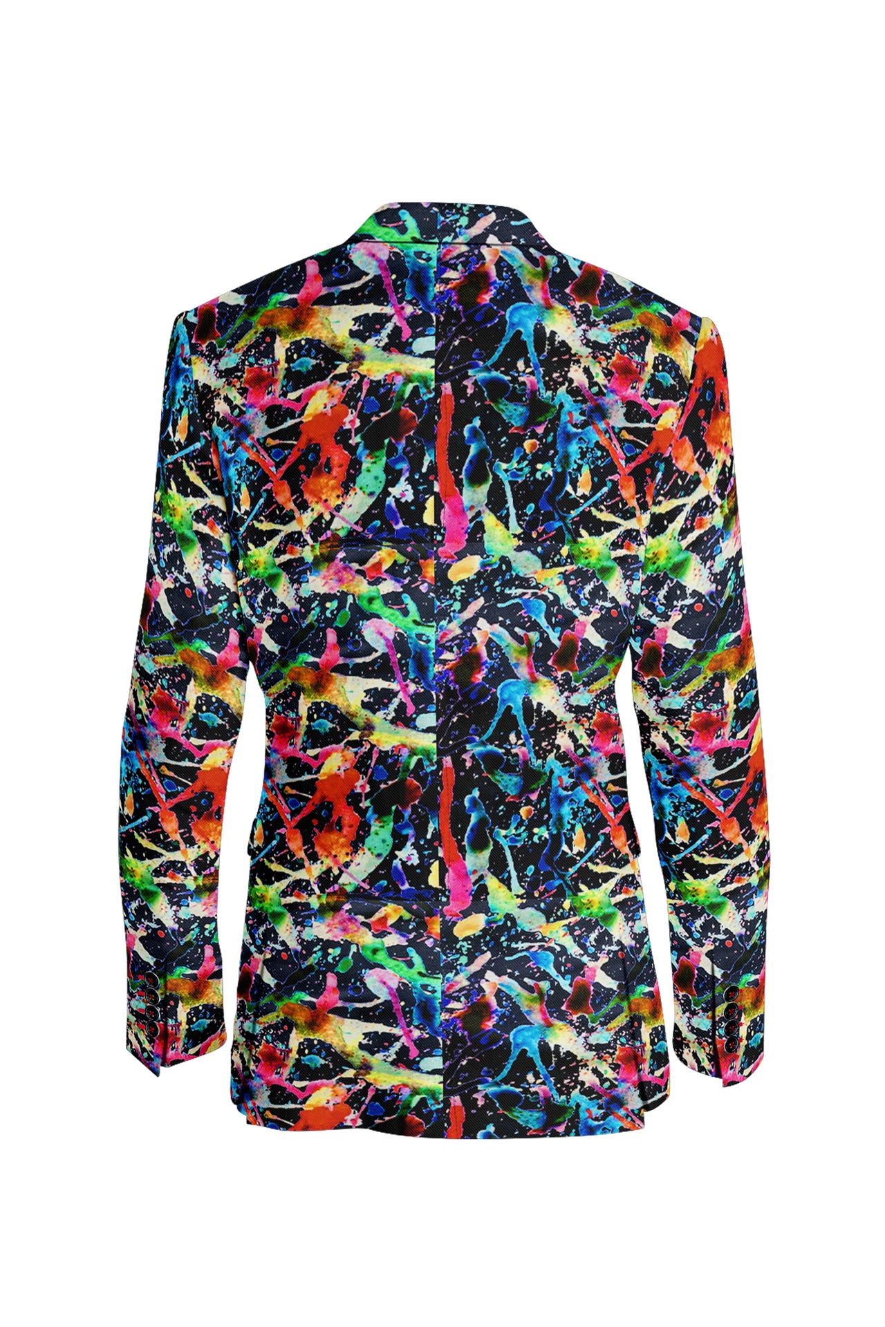 PAINT SPLATTER PRINT JACKET