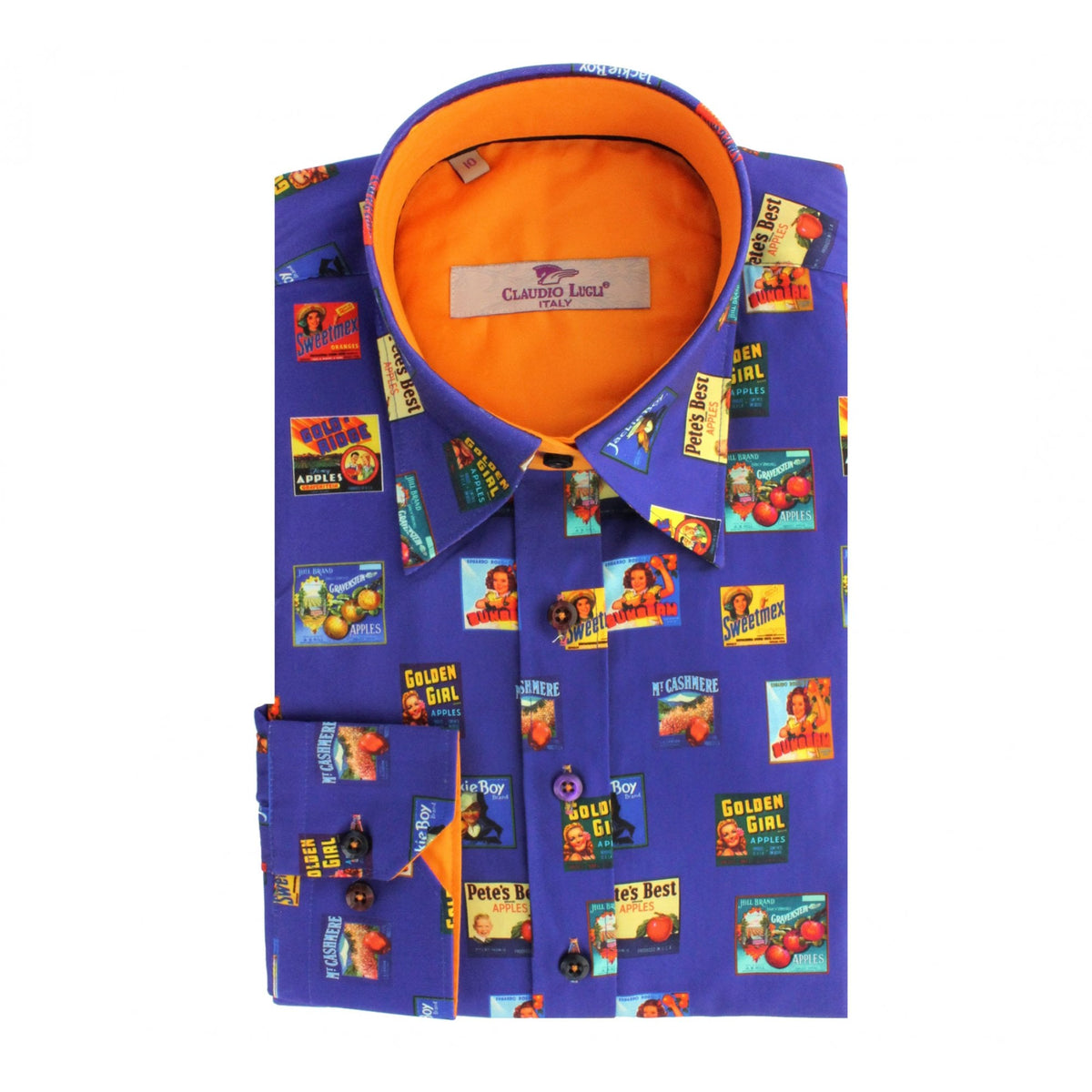 Jam Jar Label Print Shirt
