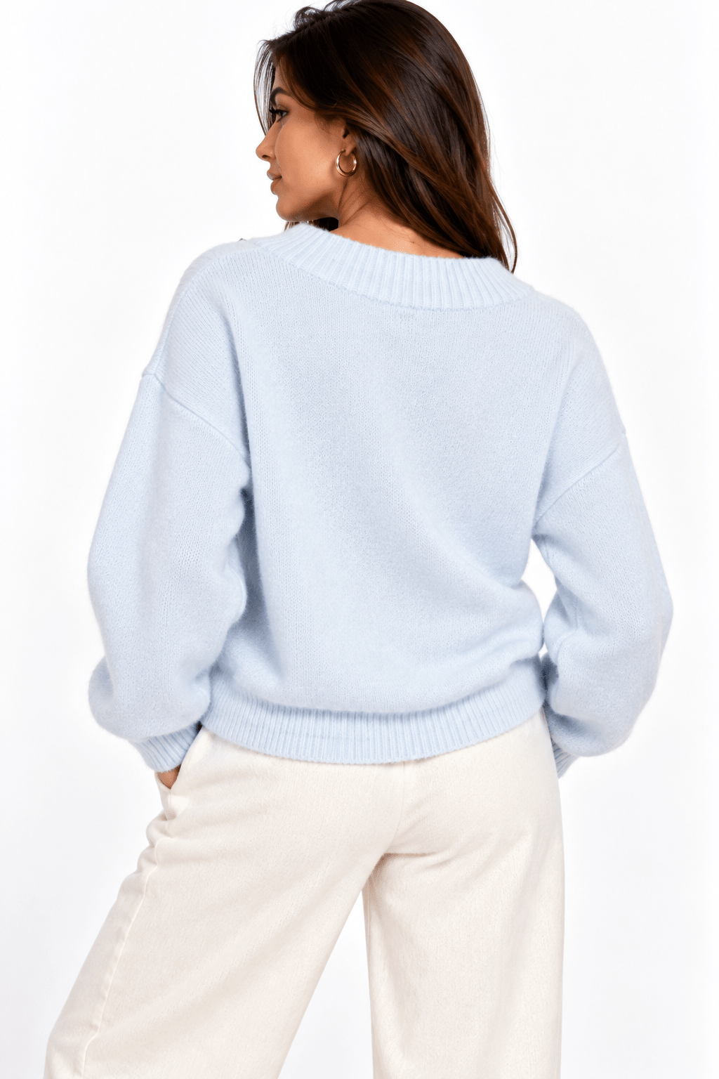 Jewelled Knit Jumper - Claudio Lugli Shirts