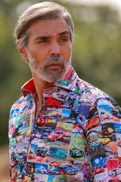 LE MANS PRINT SHIRT - Claudio Lugli Shirts