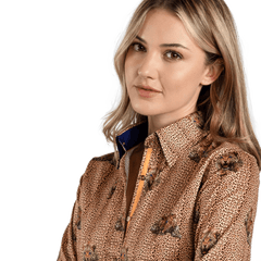 Leopard Print Womens Shirt - Claudio Lugli Shirts