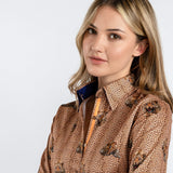 LEOPARD PRINT WOMENS SHIRT - Premium Men's Patterned Shirt by Claudio Lugli | Bold Design, Tailored Fit, Best Printed Shirts