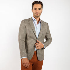 LIGHTWEIGHT TEXTURED SUMMER JACKET – Premium Men's Patterned Shirt by Claudio Lugli | Bold Design, Tailored Fit, Best Printed Shirts