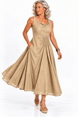 Linen Dress - Claudio Lugli Shirts