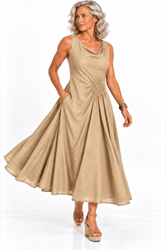 Linen Dress - Claudio Lugli Shirts