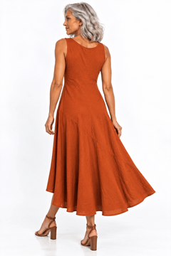 Linen Dress - Claudio Lugli Shirts