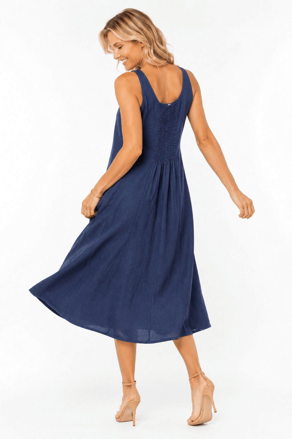 LINEN DRESS - Claudio Lugli Shirts