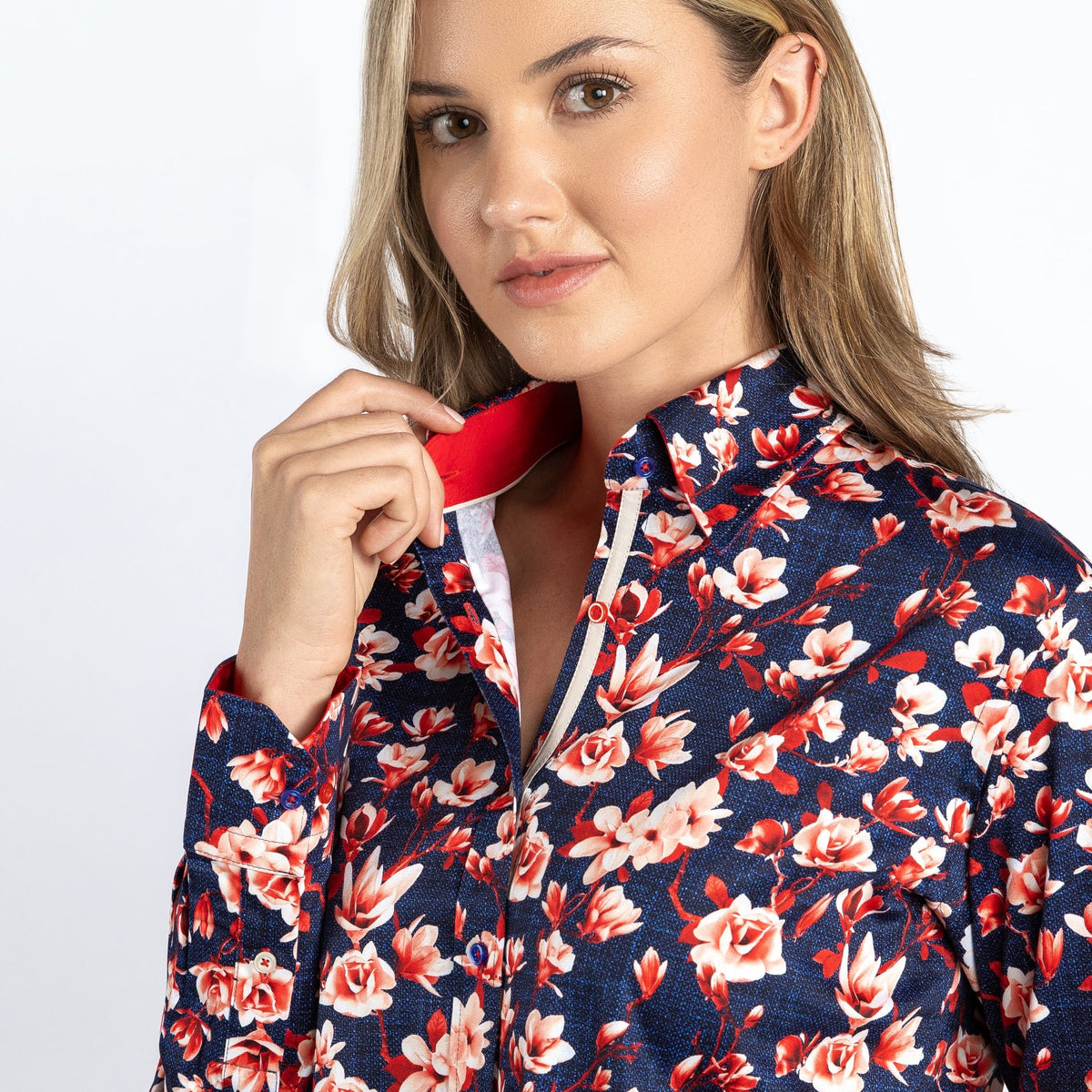 Magnolia Print Shirt