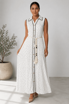 MISS CHARM POLKA DRESS - Claudio Lugli Shirts