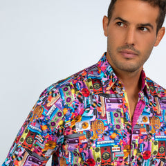 MUSICAL MEDLEY SHIRT - Claudio Lugli Shirts