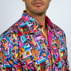 MUSICAL MEDLEY SHIRT - Claudio Lugli Shirts