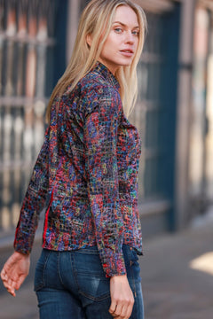 NEON CROC WOMENS PRINT SHIRT - Premium Men's Patterned Shirt by Claudio Lugli | Bold Design, Tailored Fit, Best Printed Shirts