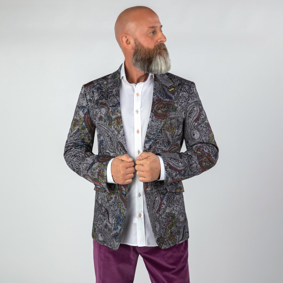 Paisley Print Jacket