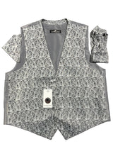 PAISLEY WAISTCOAT, CRAVAT AND HANDKERCHIEF SET - Claudio Lugli Shirts