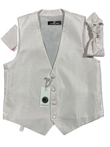 PAISLEY WAISTCOAT, CRAVAT AND HANDKERCHIEF SET - Claudio Lugli Shirts