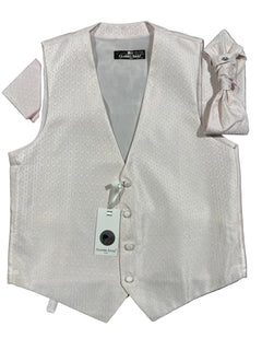 PAISLEY WAISTCOAT, CRAVAT AND HANDKERCHIEF SET - Claudio Lugli Shirts