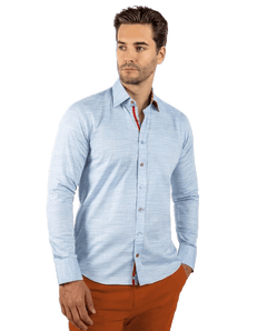 Pale Faint Shading Classic Shirt - Claudio Lugli Shirts