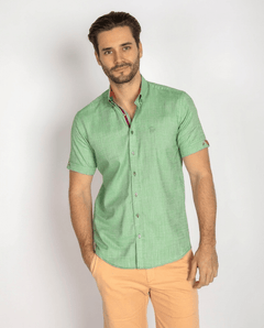 Pastel Texture Classic Short Sleeve Shirt - Claudio Lugli Shirts