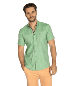Pastel Texture Classic Short Sleeve Shirt - Claudio Lugli Shirts