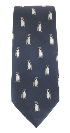 Penguin Silk Neck - Tie by Van Buck - Claudio Lugli Shirts