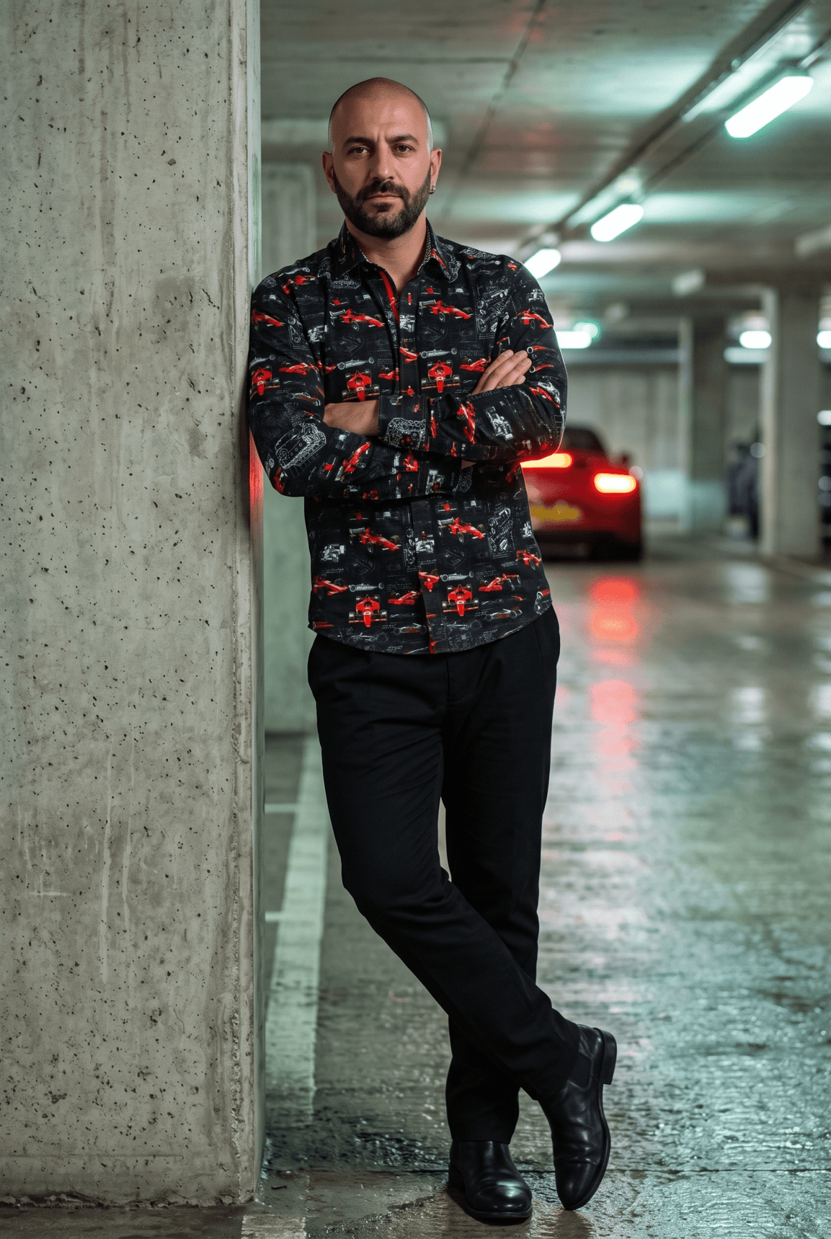 Pit Lane Proto-Type F1 Print Shirt - Claudio Lugli Shirts