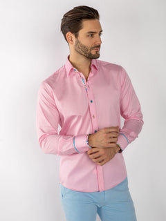 Plain Long Sleeve Shirt - Claudio Lugli Shirts