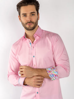 Plain Long Sleeve Shirt - Claudio Lugli Shirts