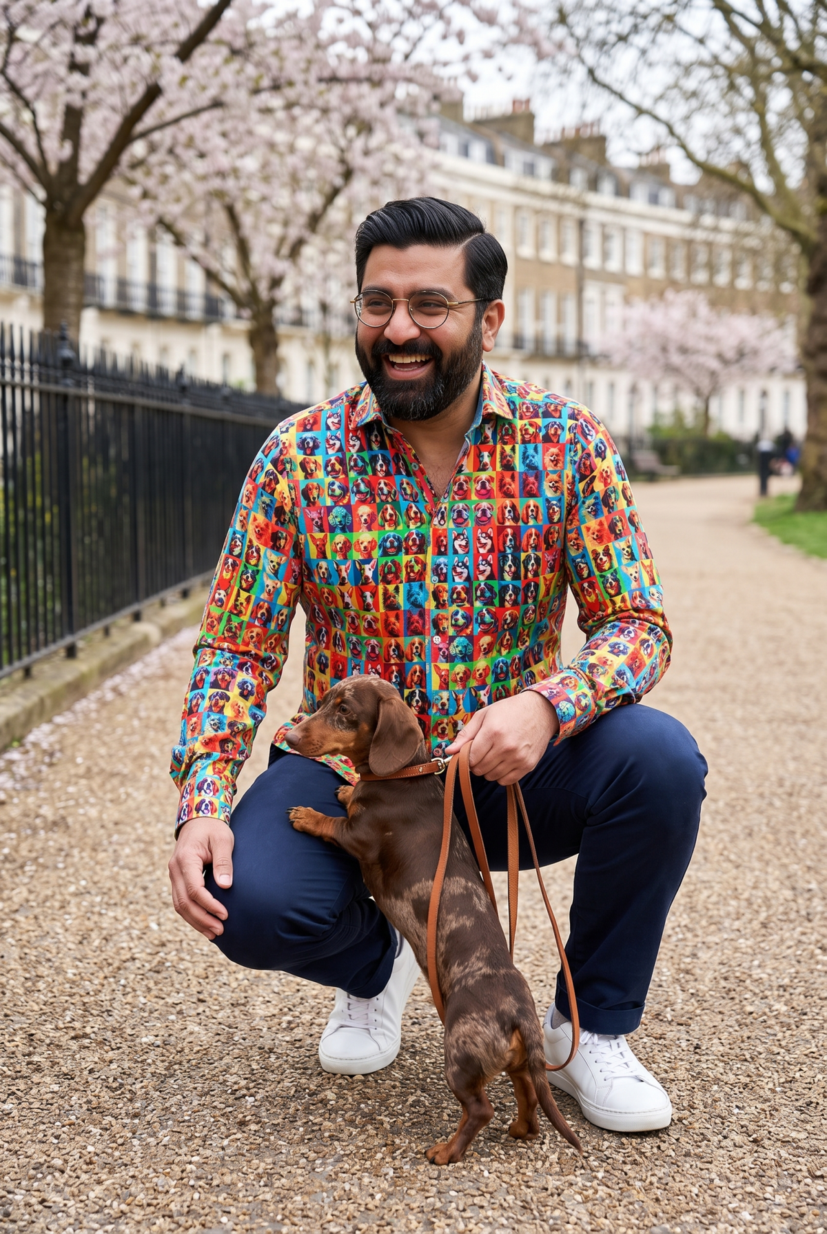 Pop Art Dogs Print Shirt - Claudio Lugli Shirts