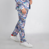 PRINTED SUIT TROUSERS - Claudio Lugli Shirts