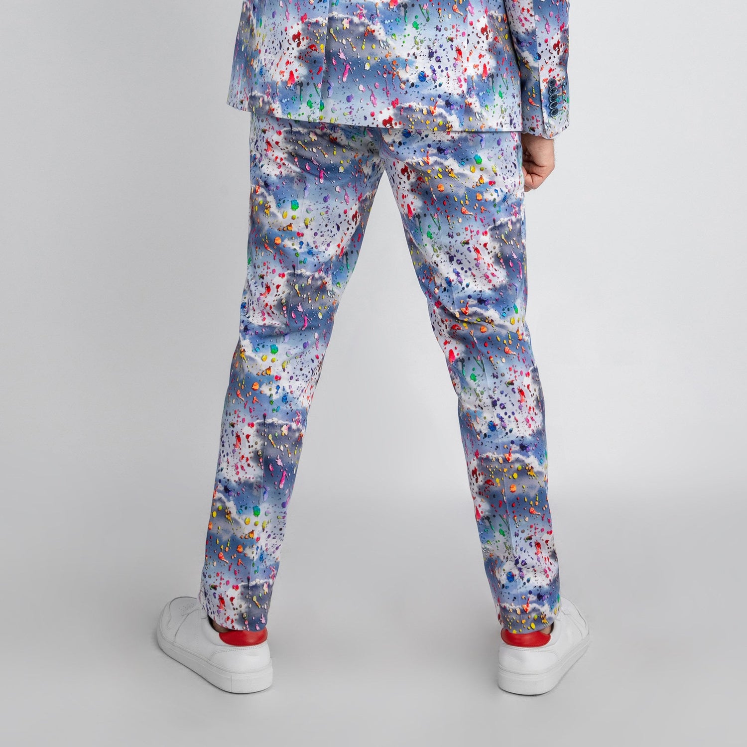 PRINTED SUIT TROUSERS - Claudio Lugli Shirts