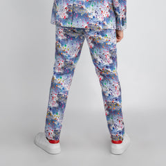 PRINTED SUIT TROUSERS - Claudio Lugli Shirts