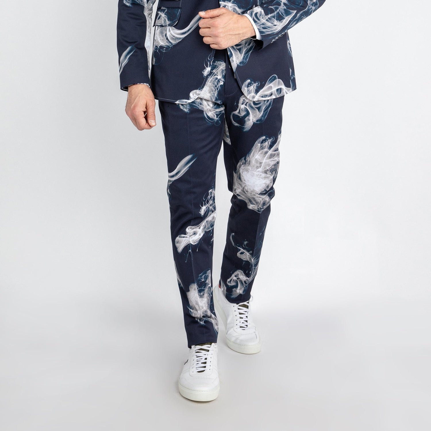 PRINTED SUIT TROUSERS - Claudio Lugli Shirts