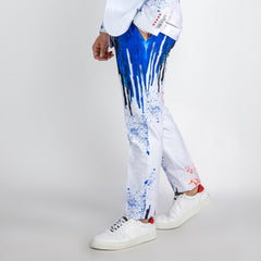 PRINTED SUIT TROUSERS - Claudio Lugli Shirts