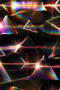 PRISM SPECTRUM PRINT SHIRT – Premium Men's Patterned Shirt by Claudio Lugli | Bold Design, Tailored Fit, Best Printed Shirts