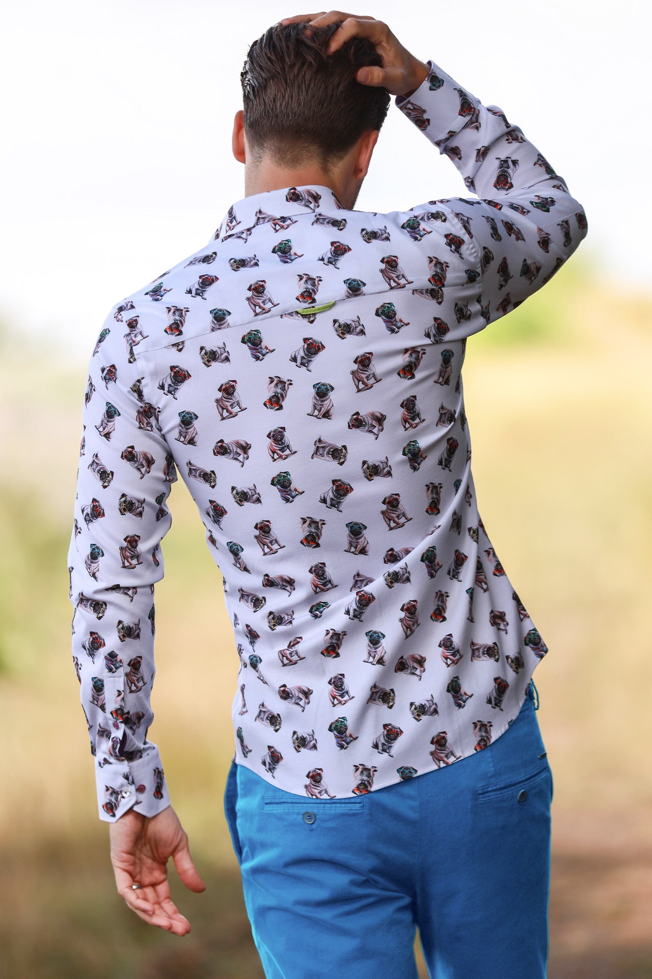 PUG LIFE TENCEL SHIRT - Claudio Lugli Shirts