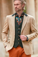 Claudio Lugli Race-Day Herringbone Jacket at £250, in UK sizes 38 to 58 and EU sizes 48 to 68.