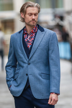Race-Day Herringbone Jacket - Claudio Lugli Shirts