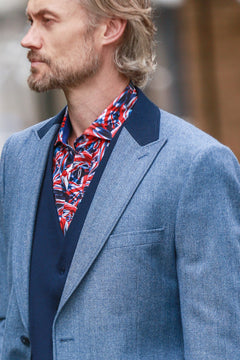 Race-Day Herringbone Jacket - Claudio Lugli Shirts