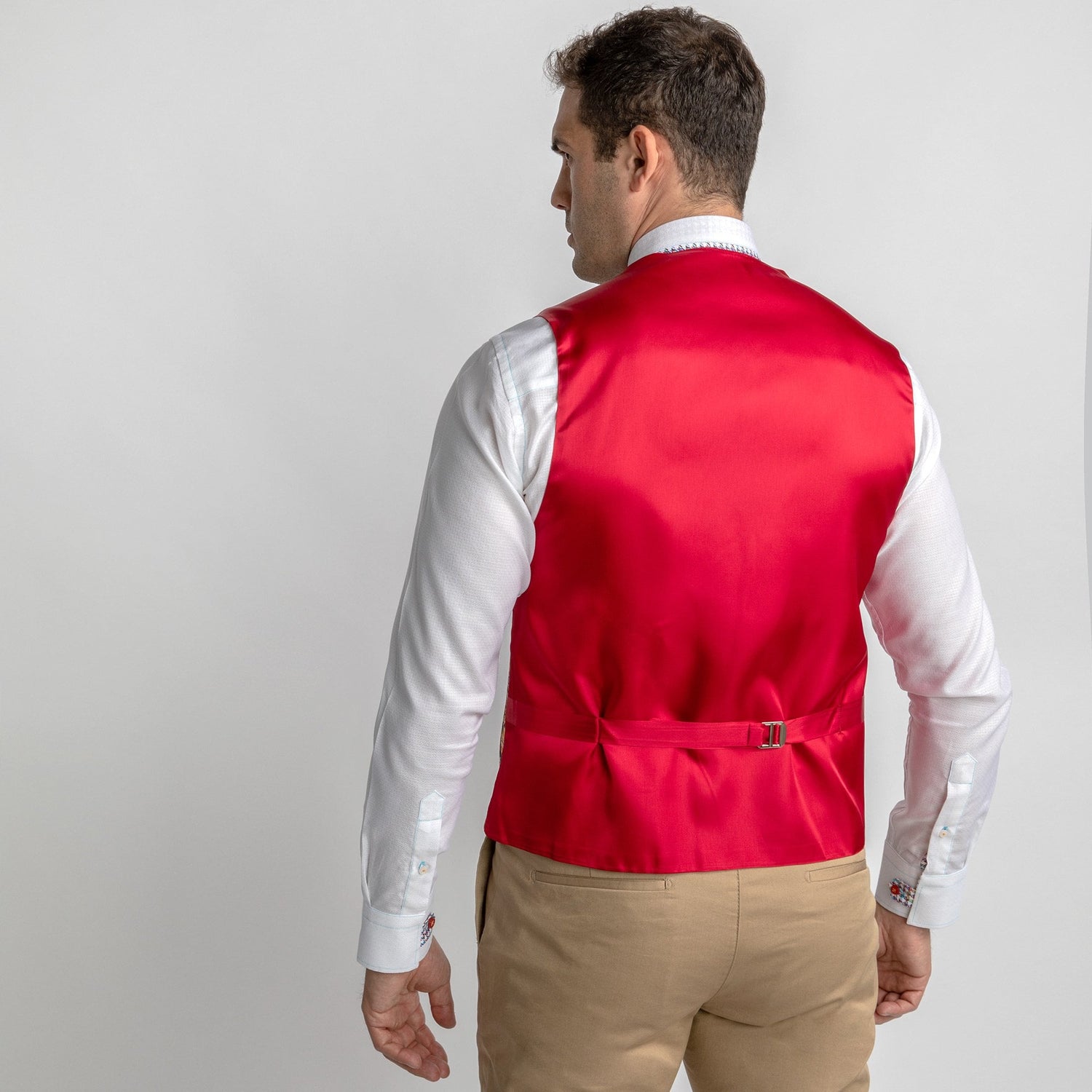 RACING RENAISSANCE VINTAGE PRINTED WAISTCOAT – Premium Men's Patterned Shirt by Claudio Lugli | Bold Design, Tailored Fit, Best Printed Shirts